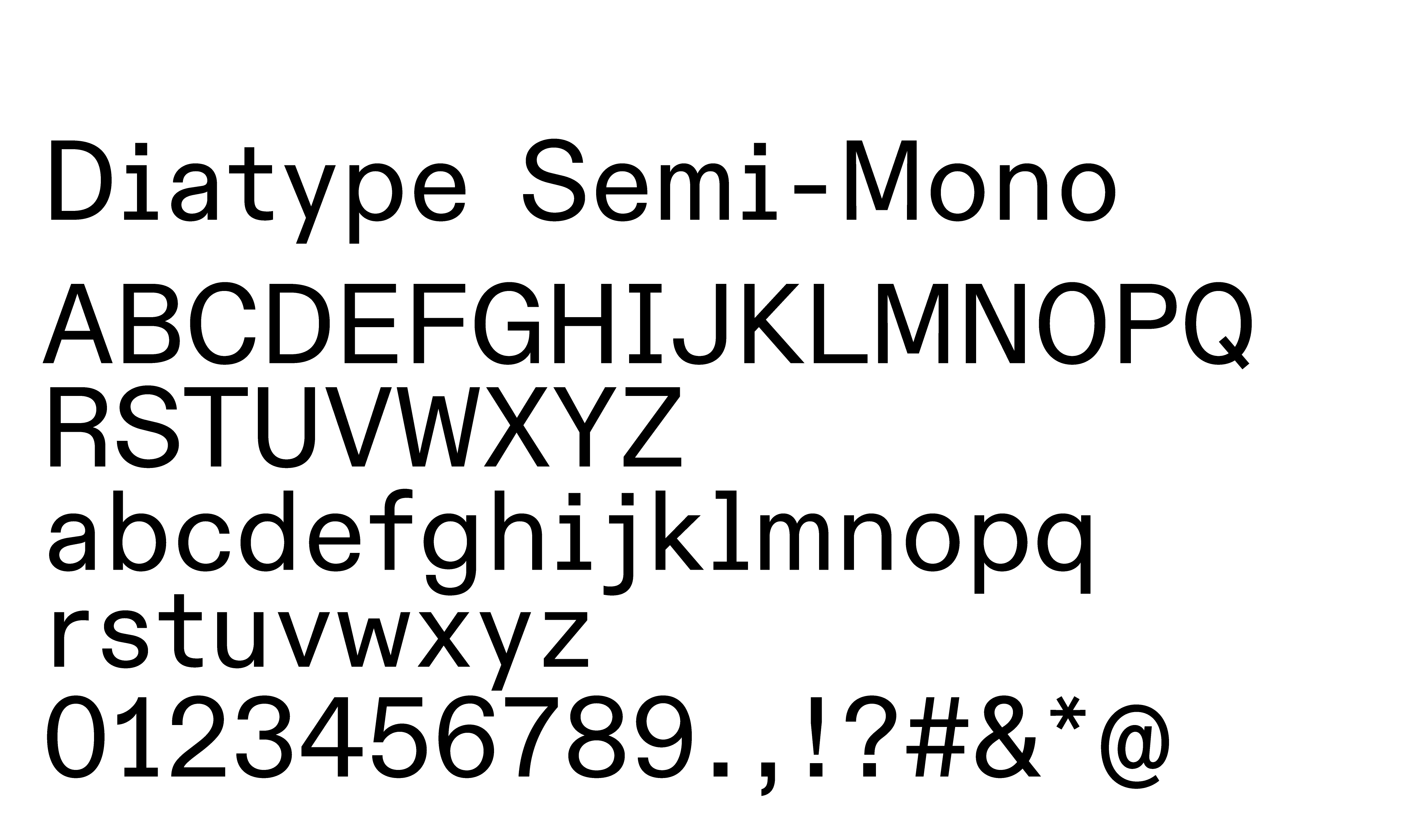 SCH-DiatypeMono SCH-DiatypeMono